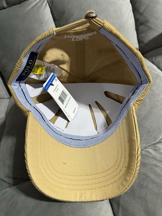 Gorra Polo Ralph Lauren Beige Corduroy