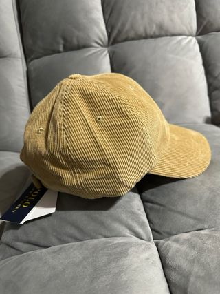 Gorra Polo Ralph Lauren Beige Corduroy