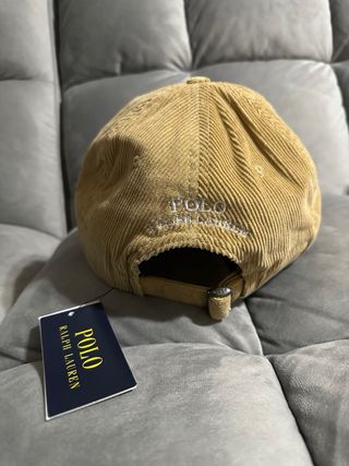 Gorra Polo Ralph Lauren Beige Corduroy