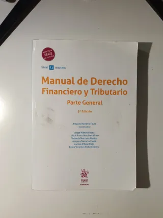 Manual de Derecho Financiero y Tributario Parte...
