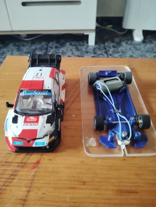 Toyota Yaris WRC escalestric chasis 3D U3D