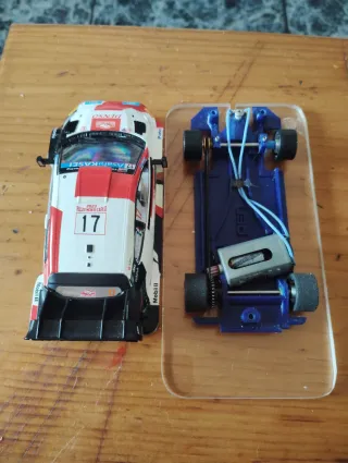 Toyota Yaris WRC escalestric chasis 3D U3D