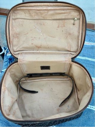 Neceser Vintage Loewe Anagram Marrón