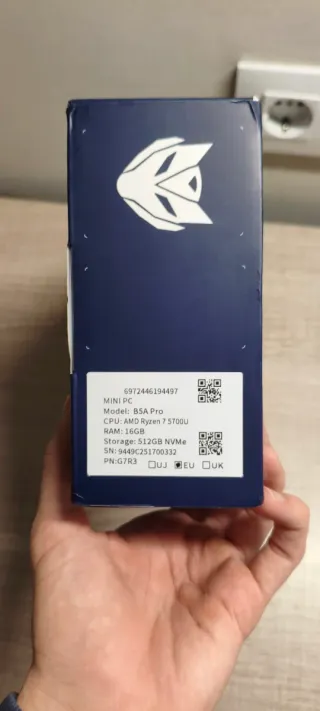 Mini PC BMAX ryzen 7 5700u 16GB 512GB