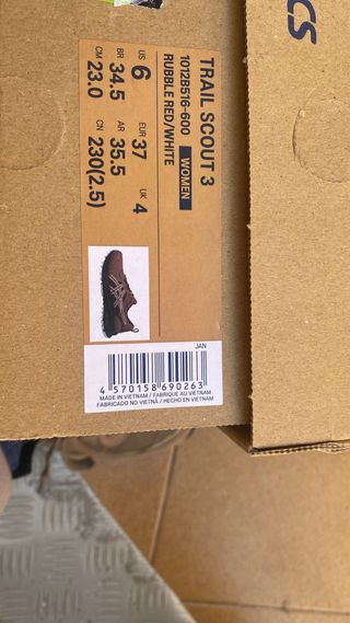 Zapatillas Trail Scout 3 Talla 37