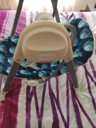 Hamaca Chicco con estampado ballenas