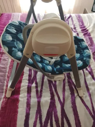 Hamaca Chicco con estampado ballenas