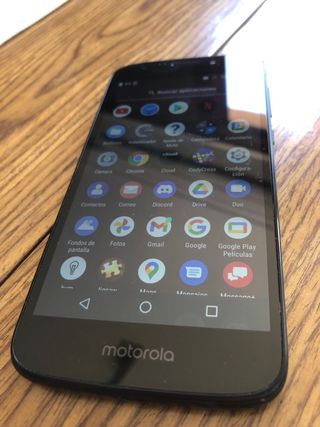 Motorola Moto G Negro sencillo para el papá