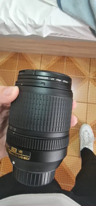 Objetivo Nikon AF-S DX VR 18-140mm f/3.5-5.6G ED