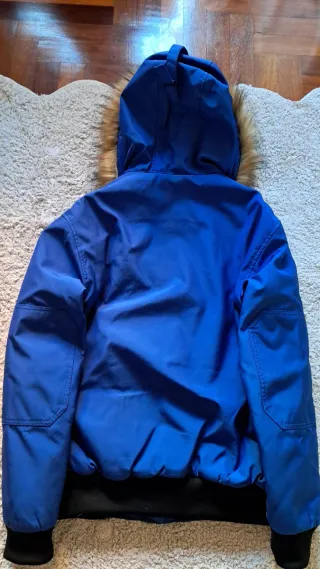 Cazadora Zara Hombre Azul