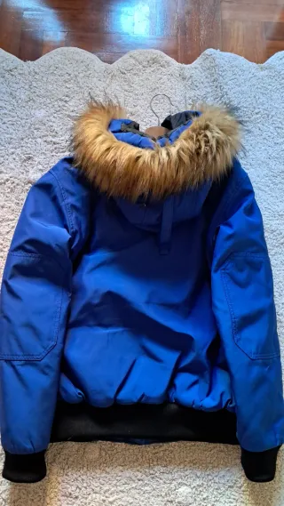 Cazadora Zara Hombre Azul