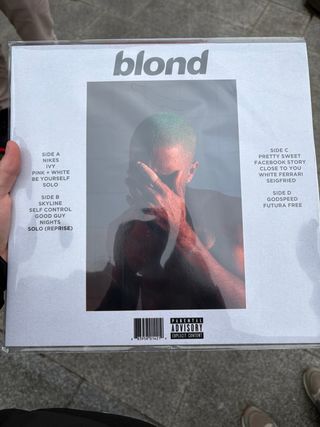 Vinilo Blonde Frank Ocean