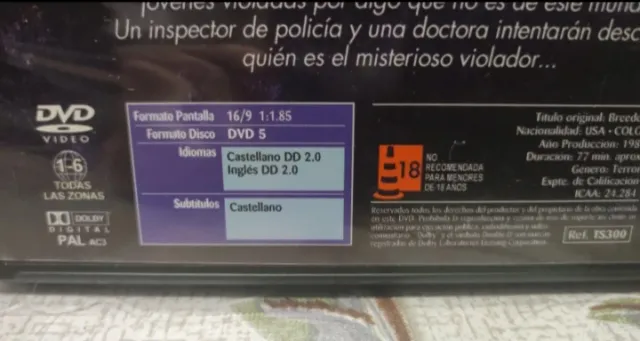 La Muerte Ataca Nueva York DVD Terror