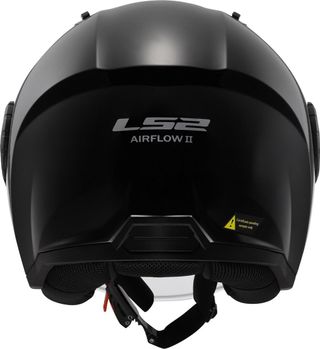 Casco Moto LS2 Open Face Negro