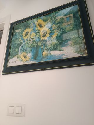 Cuadro floral girasoles