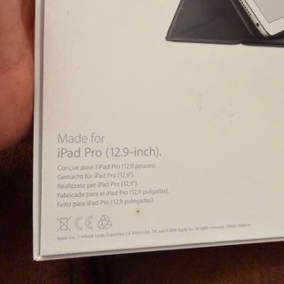 Caja original Apple Smart Keyboard iPad Pro 12.9”