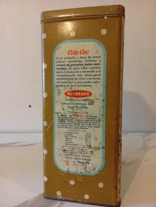 Lata Vintage Cola Cao