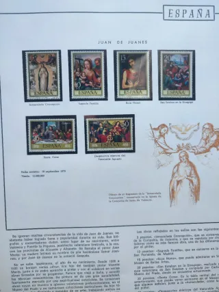 Álbum Sellos España Torres (1974-1979)