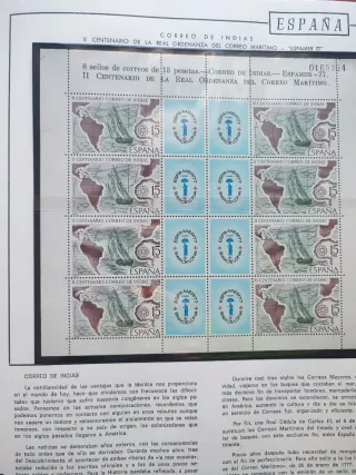 Álbum Sellos España Torres (1974-1979)