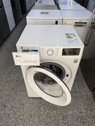 Lavadora LG 8kg Grantia Transporte gratis A+++