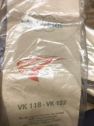 Bolsas aspiradora Vorwerk VK 118-VK 122