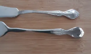 Cubertería 4 servicios metal plateado