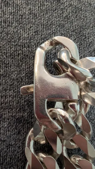 Cadena de plata 925 y pulsera de plata 925