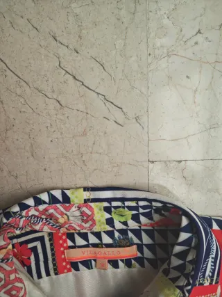 Vestido Vilagallo Talla 38 Patchwork