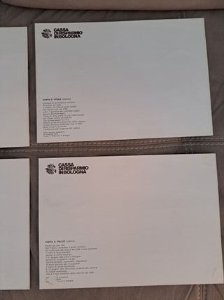 Collezione 9 cartoline storiche Bologna