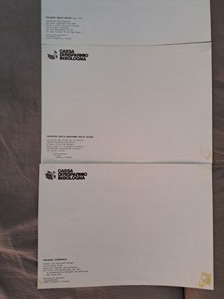 Collezione 9 cartoline storiche Bologna