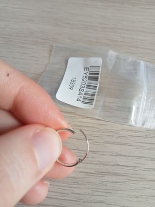 Pendientes Aros Plata