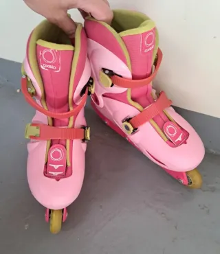 Patines Oxelo Rosas Talla 34-36