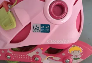 Patines Oxelo Rosas Talla 34-36