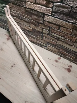 roba Barrera de cama 87,5 x 38 cm Madera