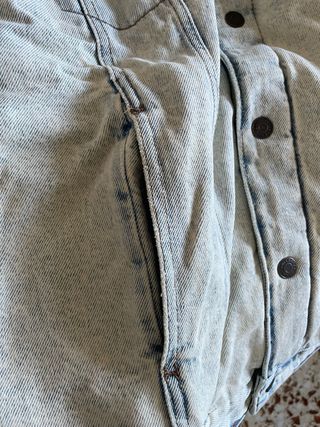 Chaqueta vaquera Pull&Bear con borreguito