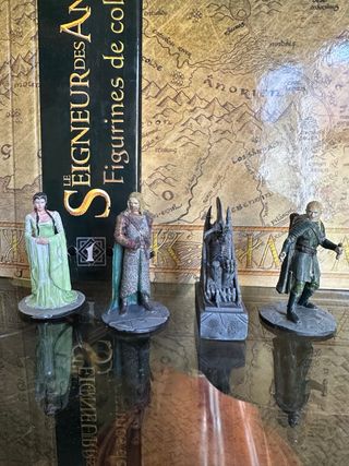 Lote todo por 5€ figuras de plomo con taras ESDLA