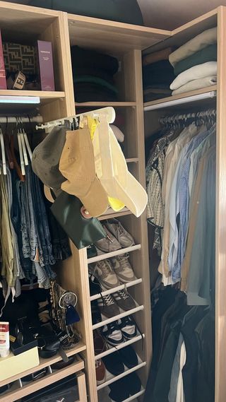 Vestidor esquinero IKEA