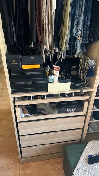 Vestidor esquinero IKEA