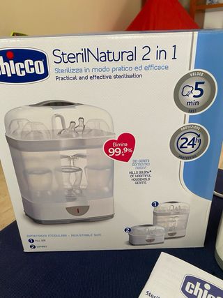 Esterilizador Chicco SterilNatural 2 en 1