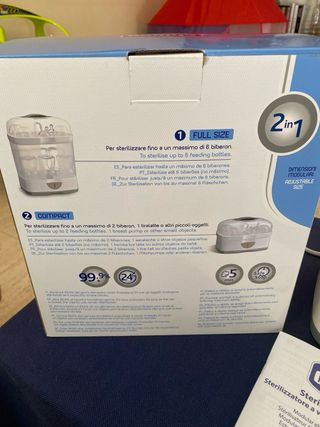 Esterilizador Chicco SterilNatural 2 en 1