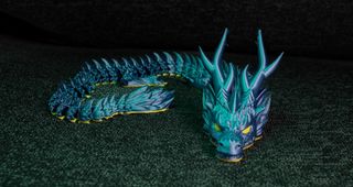 Dragón articulado 3D | Figura flexible