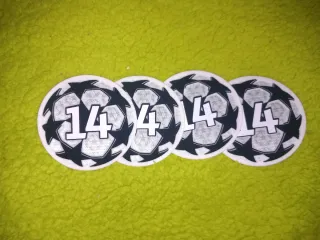 Real Madrid. Números, Letras y Parches Oficiales