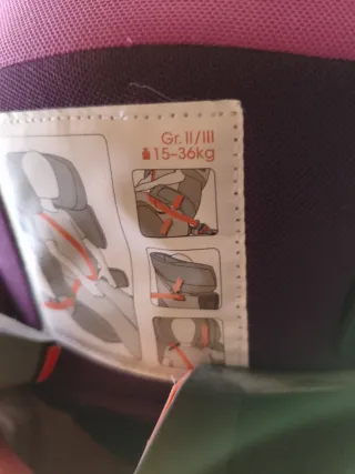 Silla coche Cybex niña con isofix