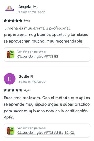 Clases de inglés