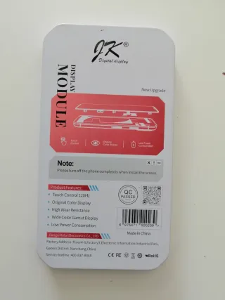 Caja Metálica JK Display Module