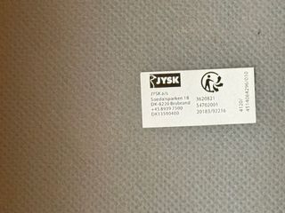 Banqueta JYSK tapizada bambú