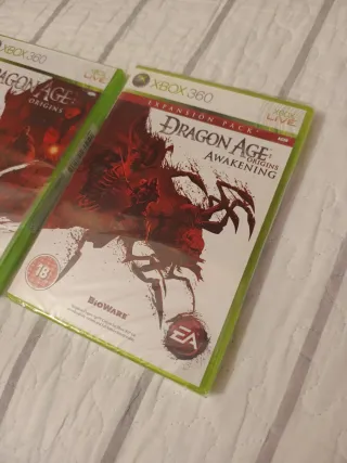 Dragon Age Origins y Awakening precintados Xbox
