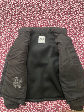 Chaqueta acolchada Zara negra