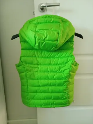 Chaleco Hollister Verde Talla XL