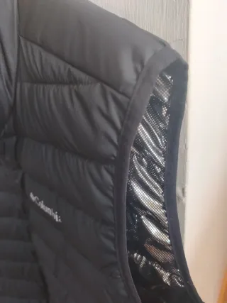 Chaleco Columbia Negro Talla XL